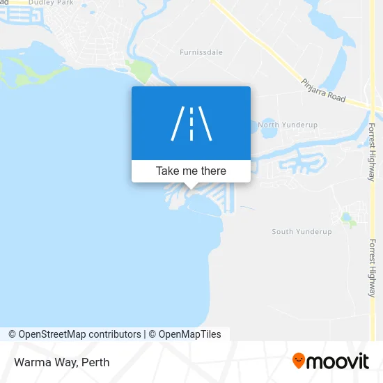 Mapa Warma Way