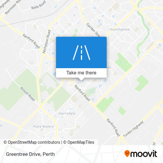 Greentree Drive map