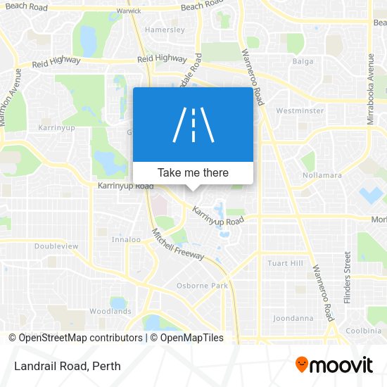 Landrail Road map