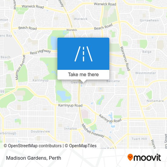 Madison Gardens map