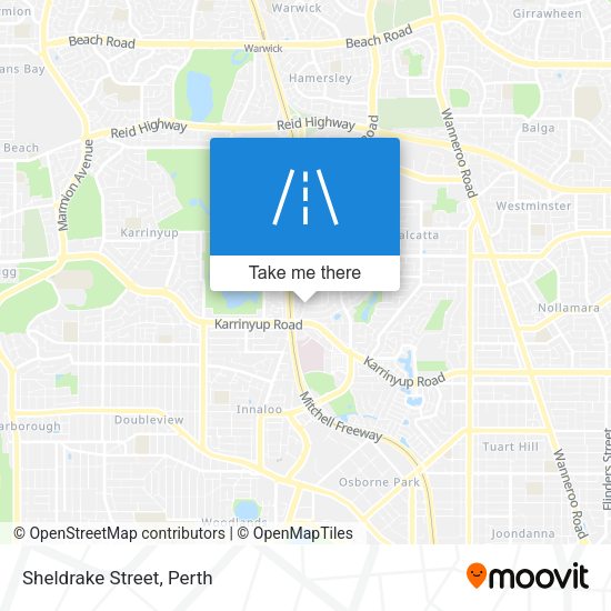 Sheldrake Street map