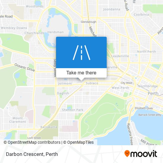 Darbon Crescent map