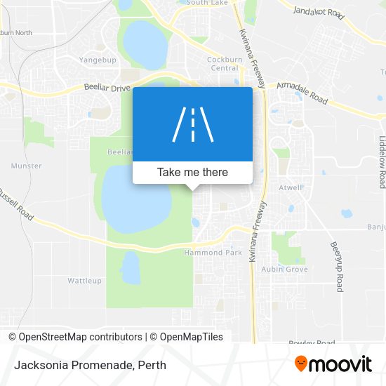 Jacksonia Promenade map