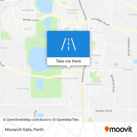 Monarch Gate map