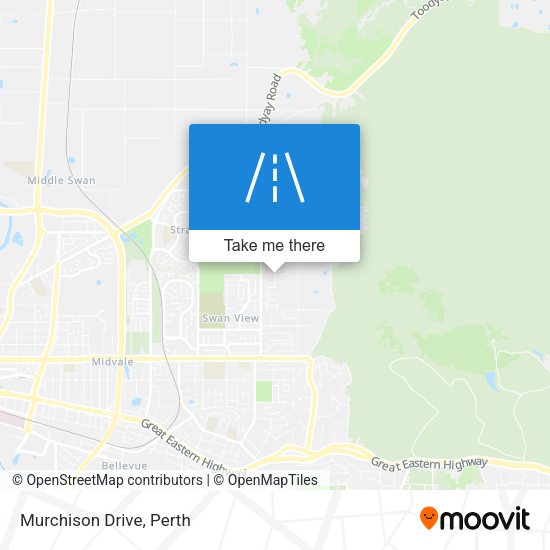 Murchison Drive map