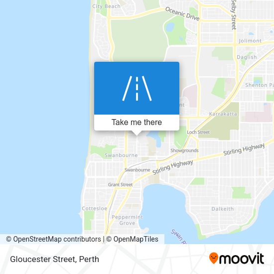 Gloucester Street map