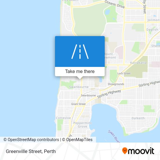 Greenville Street map