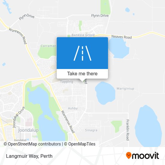 Langmuir Way map