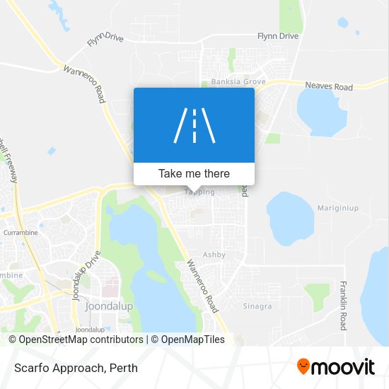Scarfo Approach map