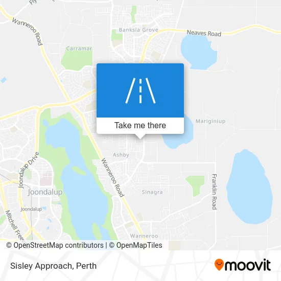 Mapa Sisley Approach