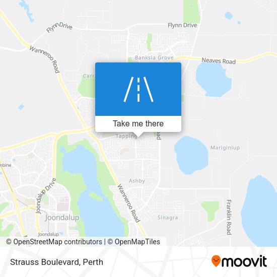 Strauss Boulevard map