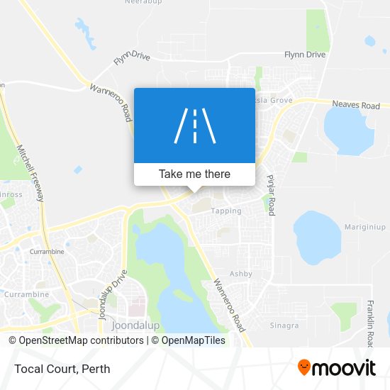 Tocal Court map