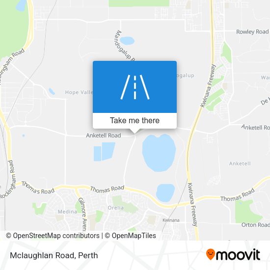 Mclaughlan Road map