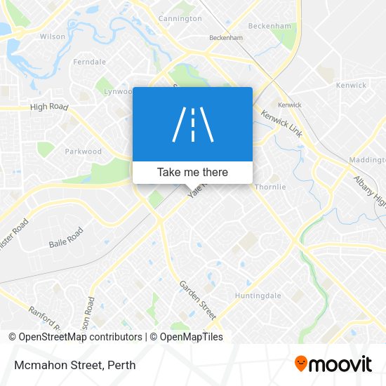 Mcmahon Street map