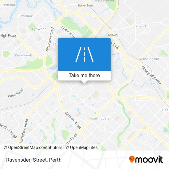 Ravensden Street map