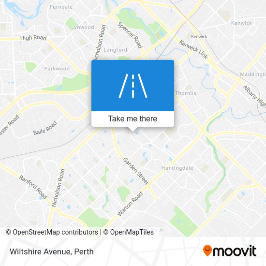 Wiltshire Avenue map