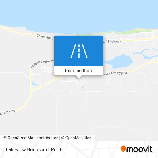 Lakeview Boulevard map