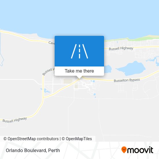 Orlando Boulevard map