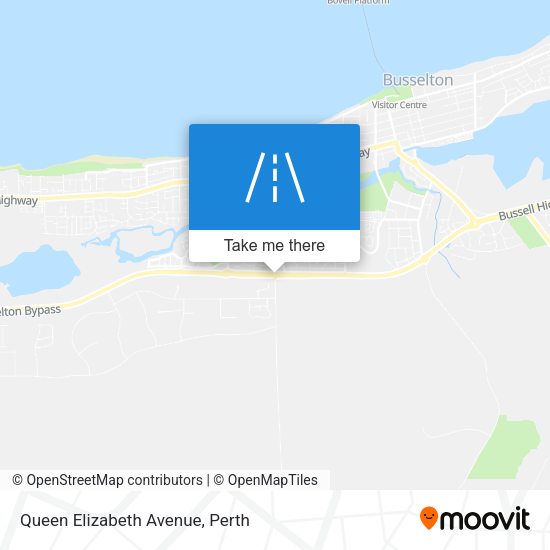 Queen Elizabeth Avenue map