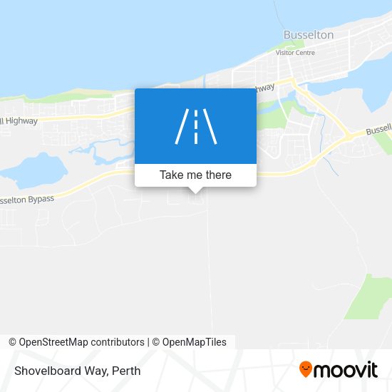 Shovelboard Way map