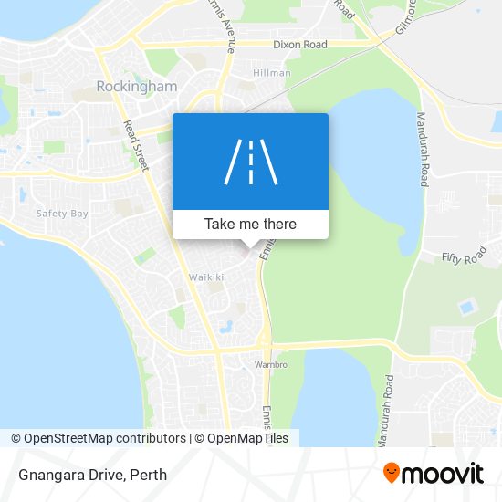 Gnangara Drive map