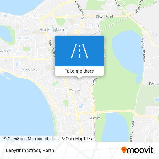 Labyrinth Street map