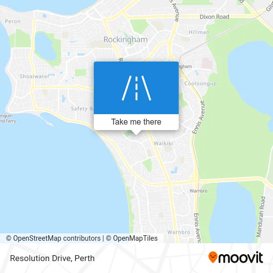 Mapa Resolution Drive