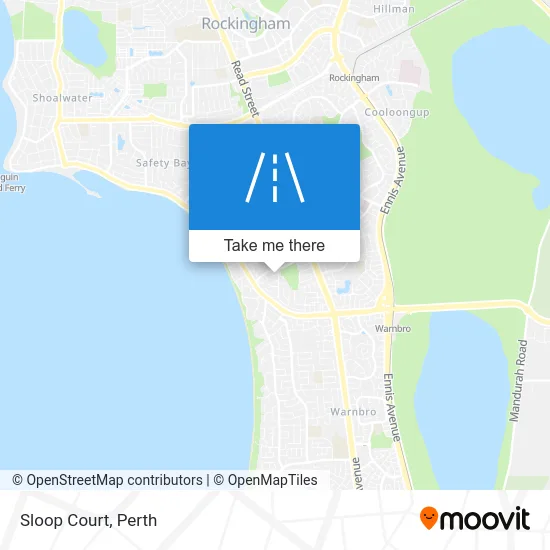 Mapa Sloop Court