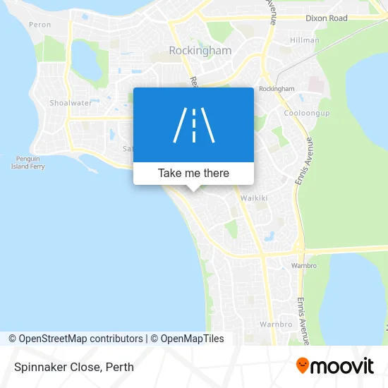 Mapa Spinnaker Close