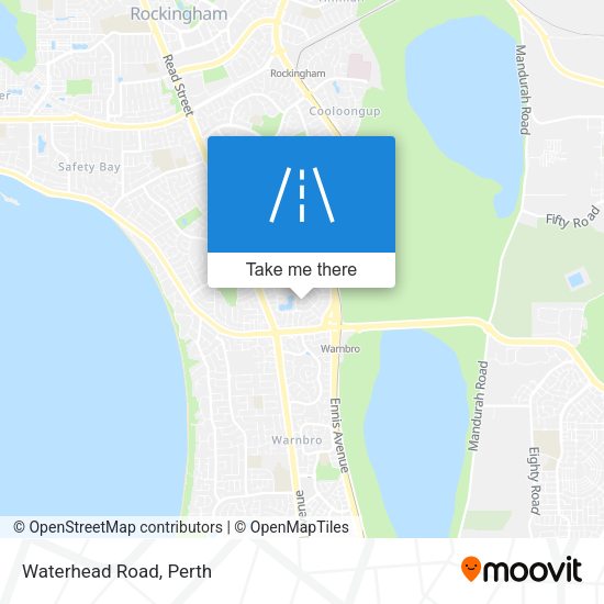 Waterhead Road map