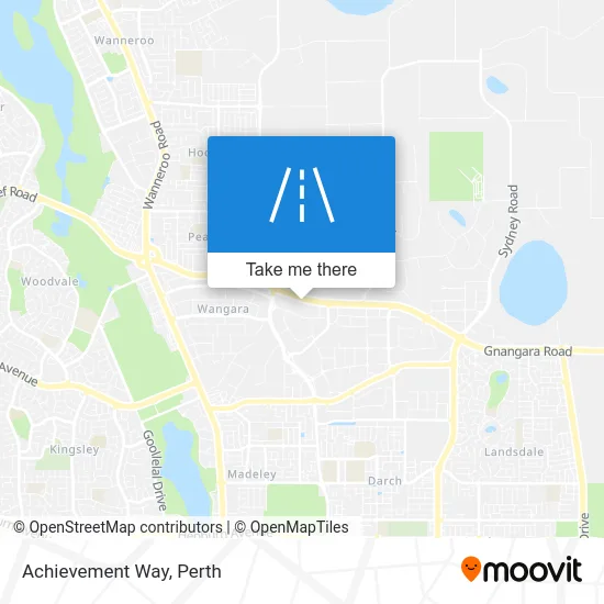 Mapa Achievement Way