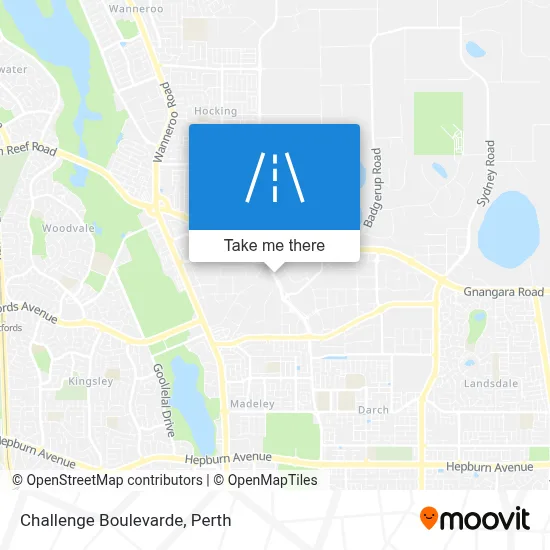 Mapa Challenge Boulevarde