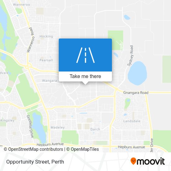 Opportunity Street map