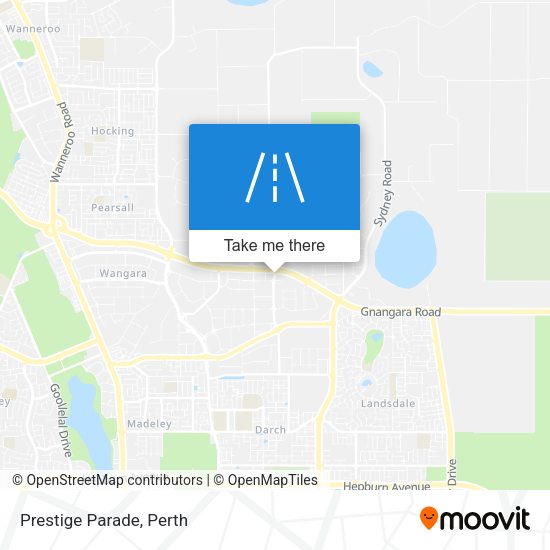 Prestige Parade map