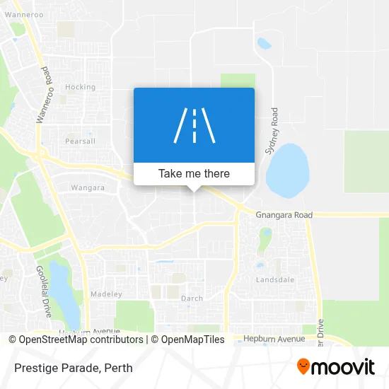 Mapa Prestige Parade