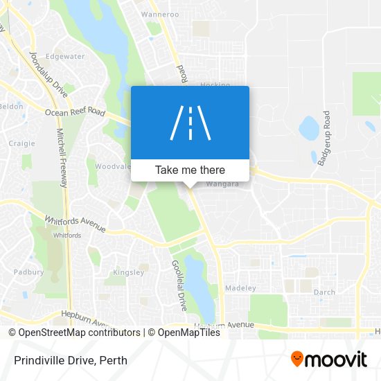 Prindiville Drive map