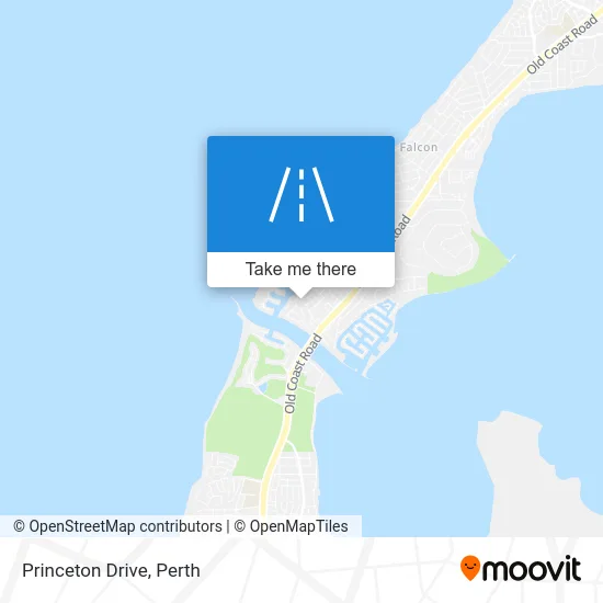 Mapa Princeton Drive