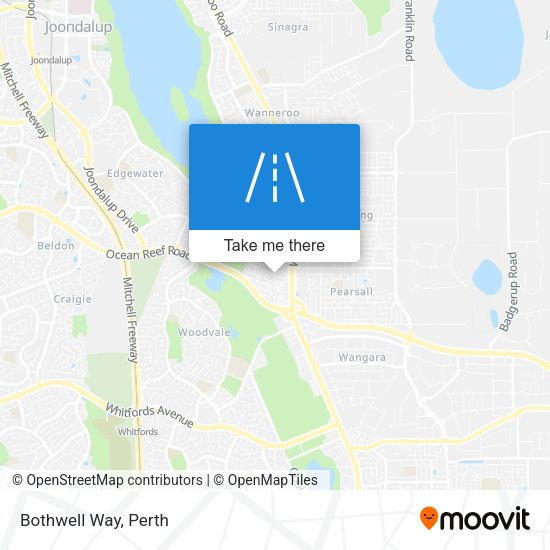 Bothwell Way map