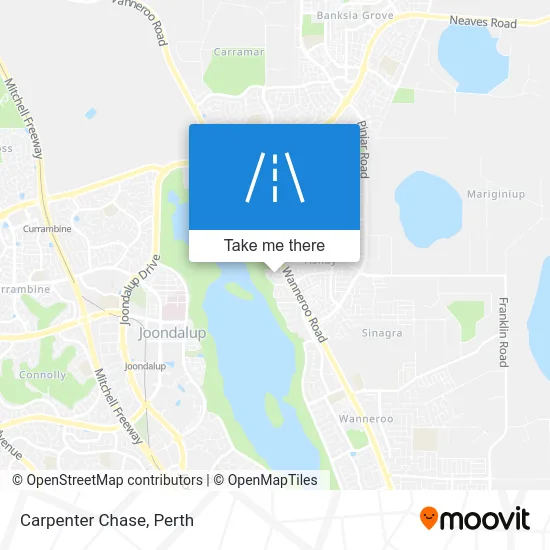 Mapa Carpenter Chase