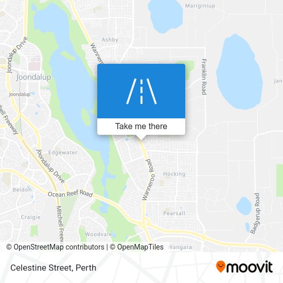 Celestine Street map