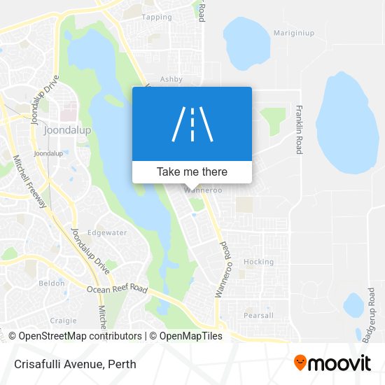 Crisafulli Avenue map
