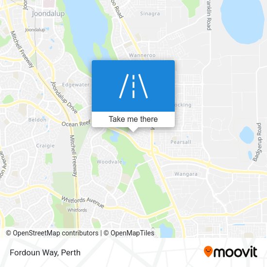 Fordoun Way map