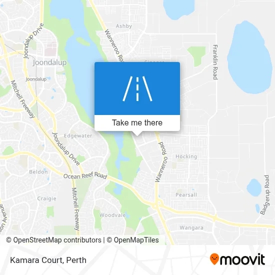 Mapa Kamara Court