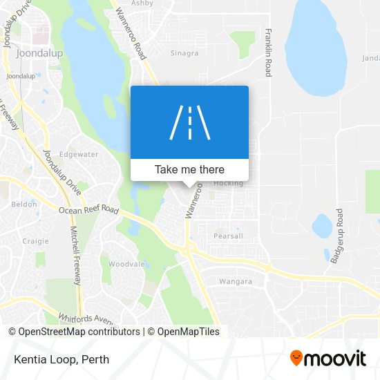 Kentia Loop map