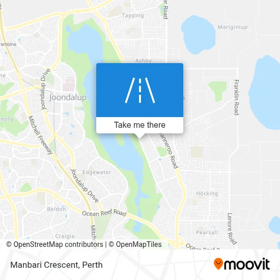 Mapa Manbari Crescent