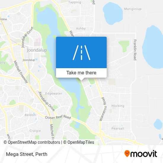 Mapa Mega Street