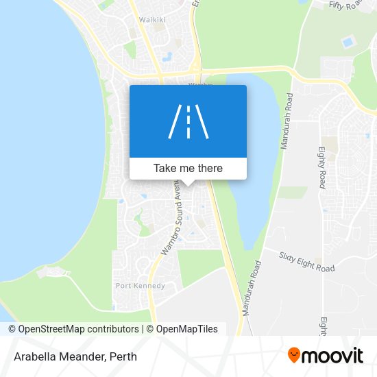 Arabella Meander map