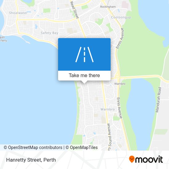 Hanretty Street map