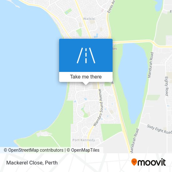 Mackerel Close map