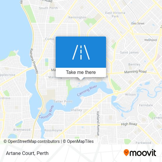 Artane Court map